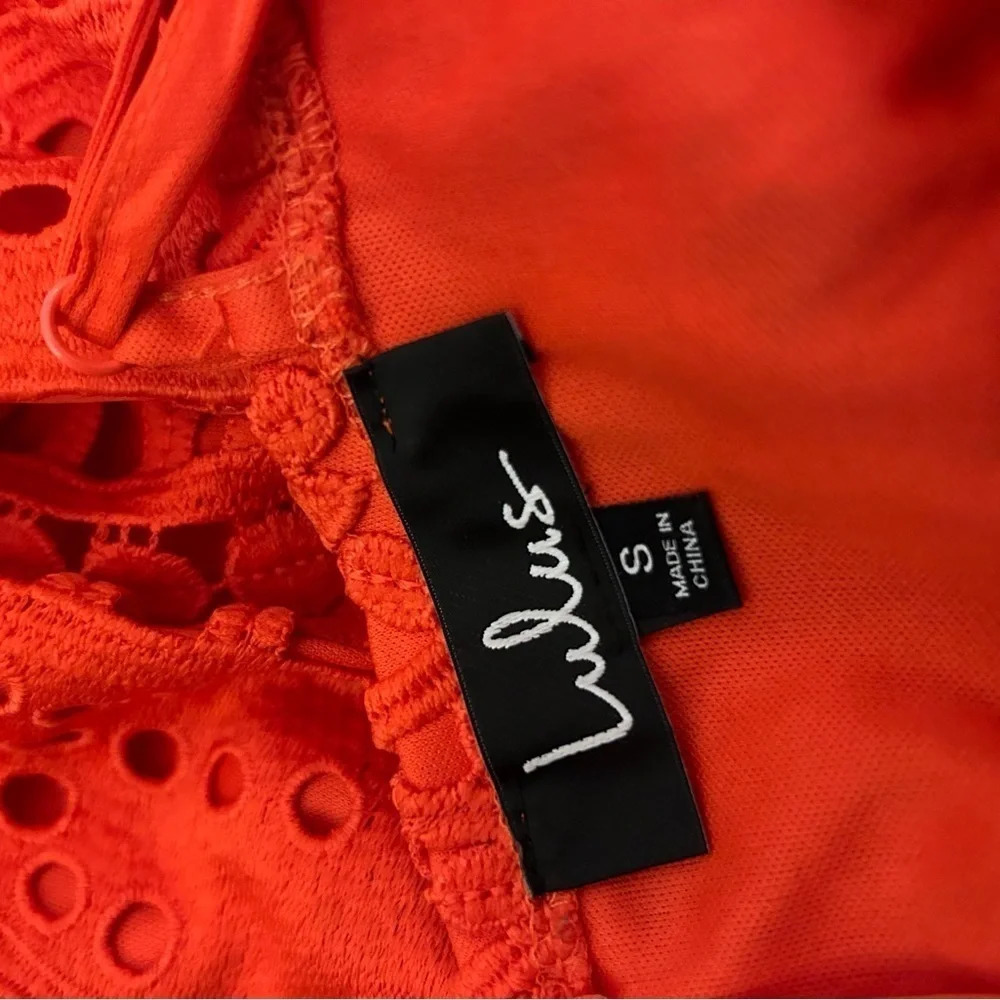 Lulus scarlet dress - Picture 4 of 5